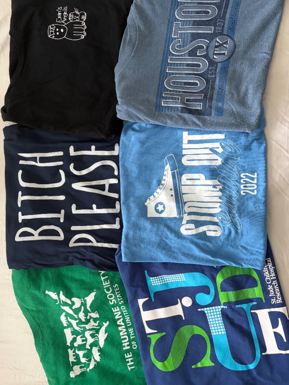 Bundle of 6! XL Unisex Graphic Tees